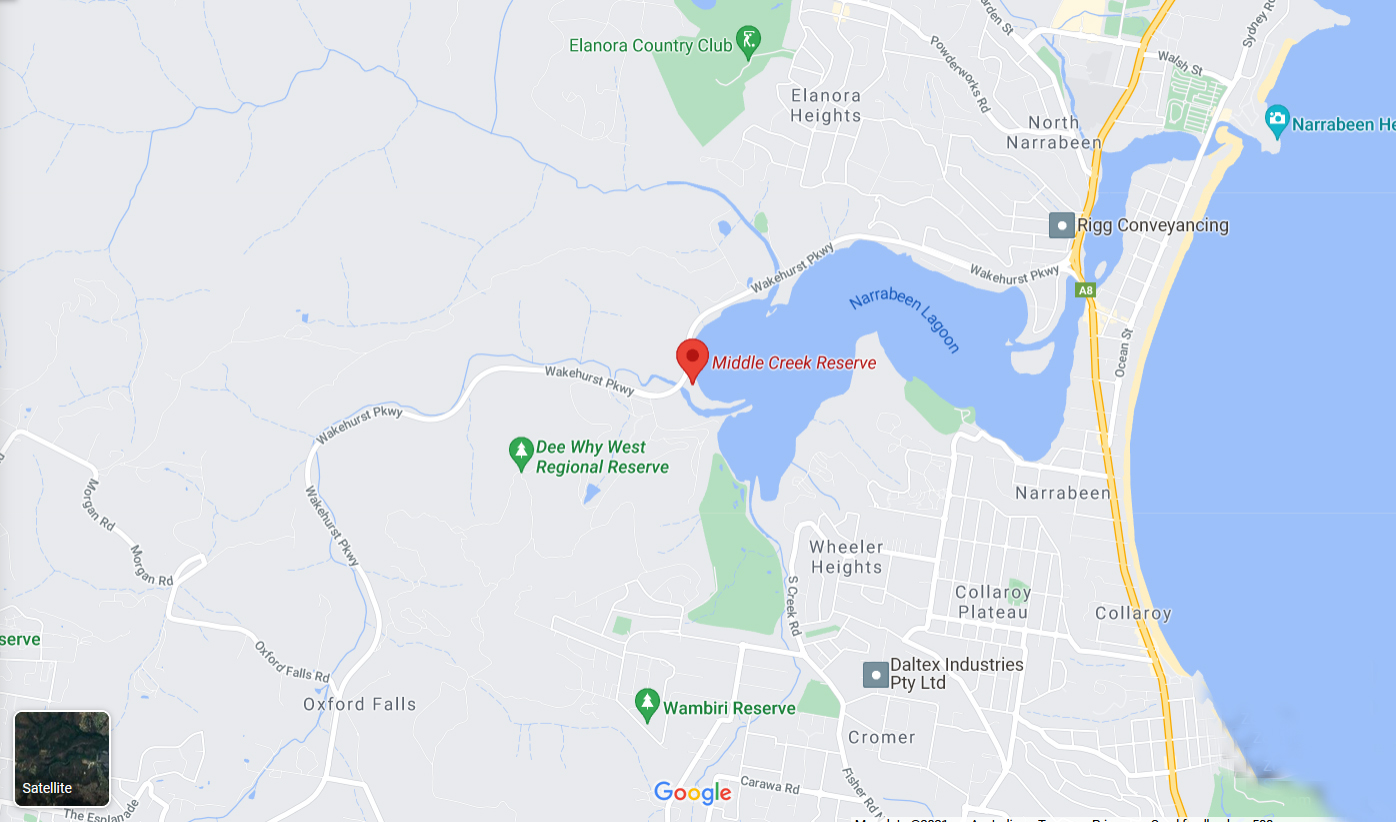 middlecreek map